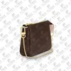 Femme Designer Luxe Mode Bourse MINI POCHETTE ACCESSOIRES Clé Pochette Portefeuille Haute Qualité TOP 5A Casual M58009 N58009 Épaule B259l