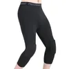 Coupeaux au genou au coude Sports nid d'abeille sept pantalons de pantalons de survêtement avec Knepad pour le basket-ball Fitness Sport Chant de collision Collant Collant Panneau