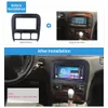 Fascia per autoradio con kit telaio 2Din per installazione del pannello stereo DVD Mercedes-Benz CLASSE S W220 del 2006