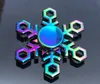 2021 Rainbow Metal Fidget Spinner Star Flor Skull Dragon Wing Hand Spinner para Autismo Adhd Niños Adultos ANTIRTES Toy EDC Fidget Toy