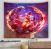 Amazing Night Starry Sky Star Tapestry Carpets 3D Gedrukt Muur Opknoping Picture Bohemian Beach Handdoek Tafel Doek Dekens Wll716