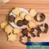 12pcs/set Stainless Steel Baking Mould Star Heart Round Flower Cutter Cookie Biscuit Baking Mould Tool Silver DIY Mold Egg Mould Factory price expert design Quality