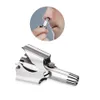 Nose Hair Trimmer Stainless Steel Manual Trimmer Suitable for Nose Hair Razor Washable Portable JW115