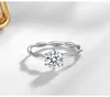 Mode Style Party Gifts's Choice Zircon Rings för Gril Kvinnor Rose Gold / Silver Twist Geometric Ring Partihandel Kvinnors Smycken