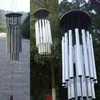 Obiekty dekoracyjne Figurki Wind Chimes Outdoor Duży Głęboki Ton Wiszące Ornament Ogród Home Mobiles Wiskowym USJ99