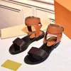 Designer Heren Sandaal Dames Sandalen Zomer mode Sexy Enkelklinknagel Hoge Laarzen letter Gladiator Casual Platte Vrouw Schoenen Dames Strand Romeinse Loafers Schoenmaat 35-42-45