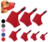 5 Kleurenhalsbanden Verstelbare zachte honden Snuit Kleine medium Grote Doggy Air Mesh Training Biting Barking Chewing Ademende Flanel Beschermt