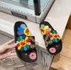 Indoor and Outdoor Household Slippers for Women or Men Sunflower Bathroom Slipper Summer Beach Shoes