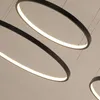 Pendants lampes modernes LED Light Kitchen Dining Dining Bar Fixtures Lumiere Living Room Bedroom suspendu lampe
