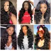 Loose Wave Human Hair Unprocessed Brazilian Virgin Human Hair 3 Bundles 9A Mink Peruvian Indian Virgin Hair Extensions1428593