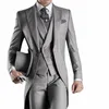 custom slim fit suits grey