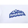 Snow Mountain Polar Bear Impression HUMAN MADE T-shirt Hommes Femmes 1: 1 Meilleure Qualité Top Tees Skateboard t-shirt X0628