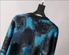 Klasyczna Designer Męskie Swetry Moda 2021 Jesień Zima Wysokiej Jakości Dorywczo Okrągłe Sweter Z Długim Rękawem Mężczyźni Damska List Printing Bluza M-3XL