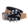 ceinture de guitare en cuir