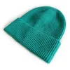 M362 New Autumn Winter Kids Knitted Hat Candy Color Skull Cap Boys Girls Warm Beanie Children Hats