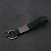 Keychains Unisex Faux Suede Car Keychain Couple Soft Quality Keyring Understated Practical Keyfob Wrist Wallet Decor Holiday Gift Smal22