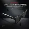 Lunettes de soleil BT, écouteurs anti-transpiration, casque de musique, verre intelligent, mode, lunettes de soleil 7542650