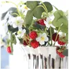 plants de fraisiers artificiels