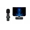 Video Kayıt için Plug-Play Kablosuz Lavalier Mikrofon Canlı Akış Vlog Gürültü Azaltma