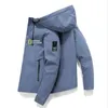 내셔널 지오그래픽 의류 가을 브랜드 캐주얼 남성 재킷 폭격 자켓 야외 스포츠 지퍼 얇은 섹션 남자 자켓 Y1106