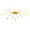 Современная светодиодная люстра в скандинавском стиле, светильник заподлицо с креплением для гостиной, спальни, кухни, стеклянный пузырьковый светильник, светильники Chandeliers288B