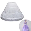 Jupes Ly 1 pcs enfants enfants fille jupon pannier jupe 3 cerceaux pour la fête de robe de mariée