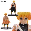 16cm Kimetsu Nej Yaiba Figur Tanjirou Nezuko Inosuke Figurin Anime Demon Slayer Action Figur Demon Blade Figurer Modellleksaker X0522