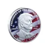American 45th President Donald Trump Arts and Crafts Commemorative Coin the United States President Election Metal Badge