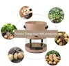 3pcs / set 7-10 gallon trädgård växt växa väska svamp potatis växthus grönsaker plantor växter växter