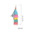 Böhmen Stacking Multilayer Colorful Tassel Shell Key Ring Purse Handbag Hanging Wall Hang Home Decor Fashion Jewelry Will and Sandy