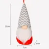 Noel GNOME Işıkları El Yapımı İsveç Tomte Süsler Santa Peluş Bebek Asılı Dekorasyon Kolye XBJK2109