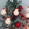 Saiten LED Lantern String Christmas Snowman Head Blincing Lights Series Holiday Decoration