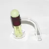Fumeur Terp Slurper Quartz Banger avec perle de verre de 22mm2mm de 10mm de perles de rubis de rubis pour l'eau BONG DAB Hookah