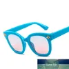 ALIKIAI New Fashion Ragazzi Ragazze Colorate Tinta Lenti Api oversize Decorazione Occhiali da sole quadrati Bambini Cool Eyewear Occhiali Uv400 Prezzo di fabbrica design esperto Qualità