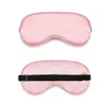 Masque pour les yeux en soie Masques de sommeil doux naturels Shading Eyes Cover Travel Eyepatch