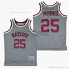 Film DE WARRIORS CONEY ISLAND RETRO JERSEY ROOD ZWART WIT Custom DIY Ontwerp Gestikt College Basketbal Jerseys