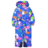 2022 children's winter outdoor ski suit, wind and snow, plus velvet thickening, suitable for 3-10 years old. 211023