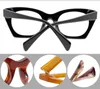 男性女性のためのブランドユニセックス眼鏡枠ファッション光学メガネ眼鏡フレームの女性トップトップ箱付き