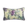 Cushion/Decorative Pillow Flor Bege Caixa Caso Home Deco Sofá Cadeira Tecido Chenille Lombar Suporte Living Cushion Cover vender por peça 30x5