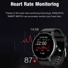 2021 Ultrathin Smart Watch Men 1.3Inch Full Touch Sport Fitness IP67 Vattentät Bluetooth Svarsamtal SmartWatch för kvinnor