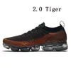 Knit 2.0 Heren Running Shoes Triple Black White Tiger Sail University Gold Racer Blue Red Punch Moon deeltje Heritage Pink Trainers Men Women Sports Sneakers 36-45