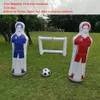 160cm Vuxen uppblåsbara fotbollsträning Målhållare Tumbler Air Soccer Train Dummy Tool PVC väggfotboll
