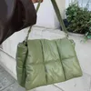 Вечерние сумки LNV Женская дизайнерская брендовая сумка через плечо Роскошная нейлоновая стеганая хлопковая сумка через плечо Большая сумка Зимний хит 2023 года