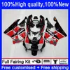 Bodywork para Honda CBR 893 900 CC 893RR 900RR 1989 1990 1991 1992 Body 36no.124 CBR893RR CBR900RR 89-93 CBR893 CBR900 RR 89 90 91 92 93 Red Black OEM Kit