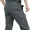 Pantaloni tattici leggeri da uomo Pantaloni lunghi militari casuali estivi traspiranti Pantaloni cargo da uomo impermeabili ad asciugatura rapida 211201