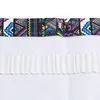 Sacos de Armazenamento 36/48 Buracos Ethnic Wind Profissional Cosmético Brush Bag Pen Roll Bolsa Printing Lápis Caixa de Lápis IC992732