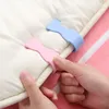 Bedding 6pcs/Sets Plastic Pinless Non-Slip Sheet Clamp Anti-Slip Bed Sheets Gripper Quilt Fixed Buckle Blanket Sofa Cloth Fixing Clip Quilts Cover Holder ZL0632