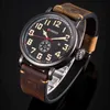 Men Watches CURREN Leather Band Quartz Wrist Watch Men's Waterproof Sports Analog Clock Relogio Masculino 210517