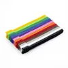 50 stks / set zelfklevende lus haak nylon en riem kabelbinders herbruikbare draad organizer zelfcliphouder auto