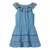 Frocks for Girls Summer Baby Girl Clothes Brand Striped Dress Kids Cotton Animal Bunny Flower Print Sleeveless Dresses 2107271420229